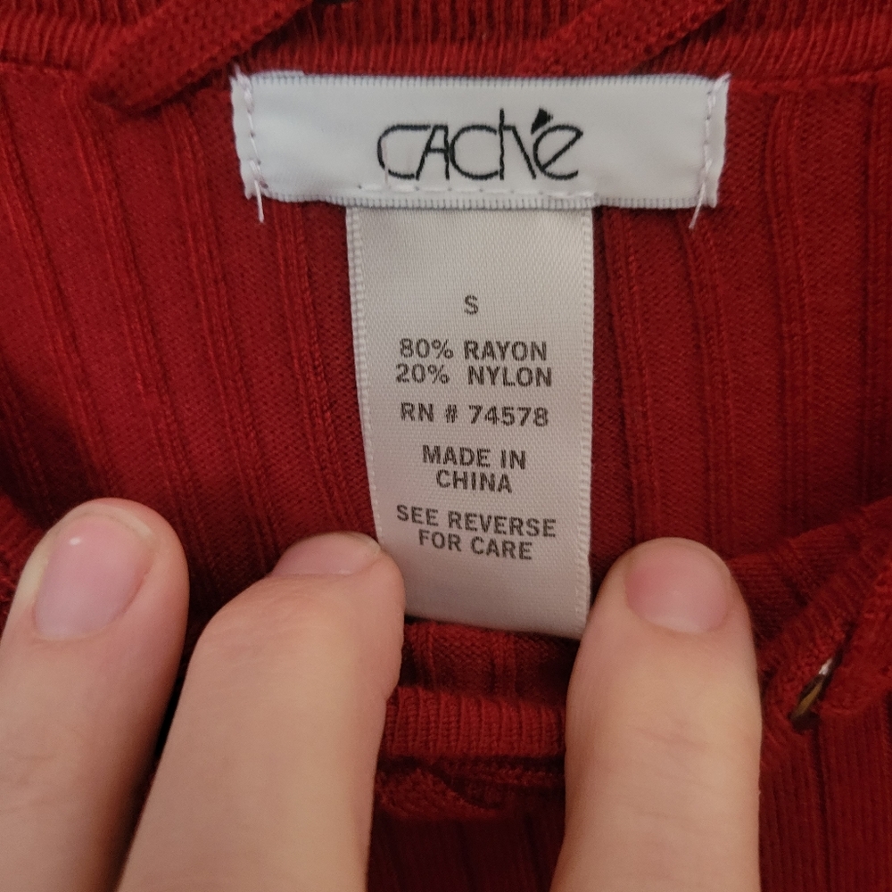 Cache fitted holiday dress, knee length